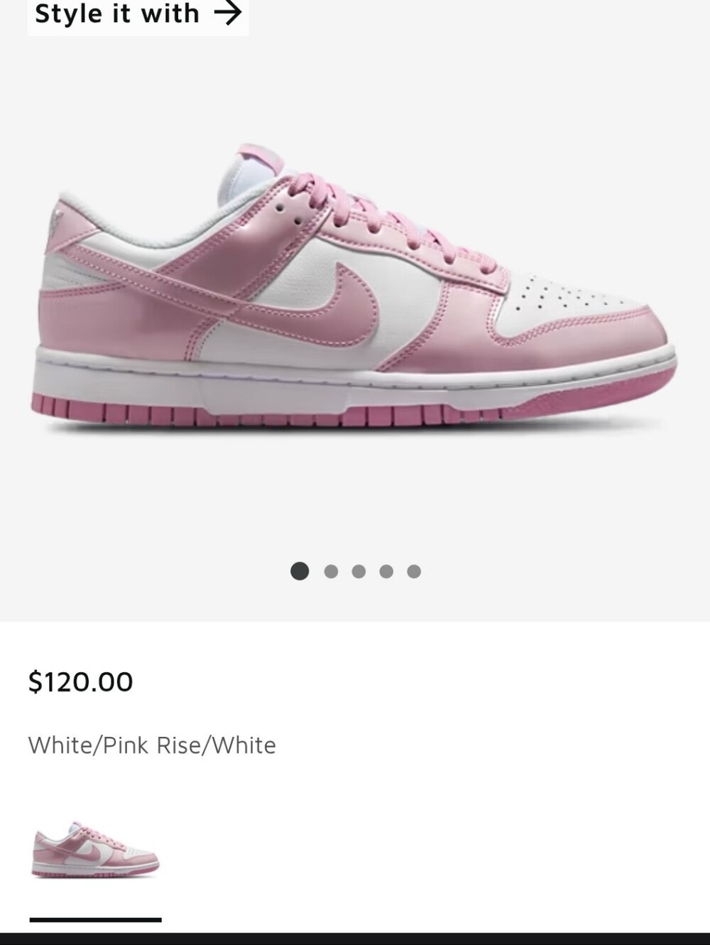 Nike Dunk Low GS NEW!